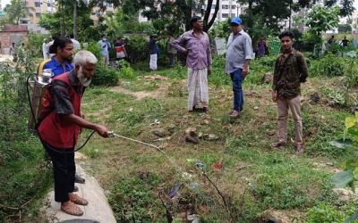 এডিসের লার্ভা পাওয়ায় ১৩ স্থাপনাকে জরিমানা