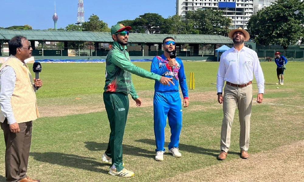 আফগানিস্তানের বিপক্ষে ব্যাটিংয়ে বাংলাদেশ