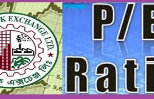 ডিএসইর পিই রেশিও বেড়েছে ৩.৬৪ শতাংশ