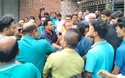 সংবাদ সম্মেলনে বায়রার ২ পক্ষের হাতাহাতি