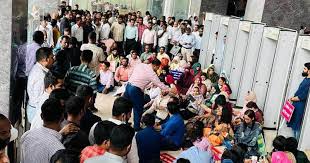 এনবিআরে কর্মবিরতি, আইনশৃঙ্খলা বাহিনী মোতায়েন