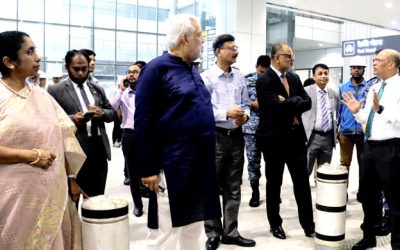 শাহজালালের তৃতীয় টার্মিনাল পরিদর্শন ৩ উপদেষ্টার