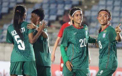 বাহরাইনের বিপক্ষে বাংলাদেশের ৭ গোলের বিশাল জয়