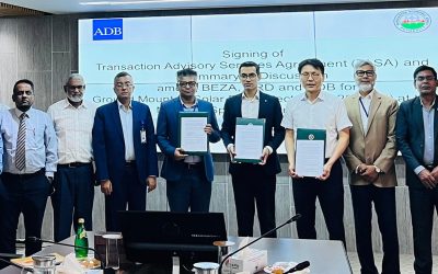 সৌর বিদ্যুৎ প্রকল্প বাস্তবায়নে বেজা ও এডিবির চুক্তি সই