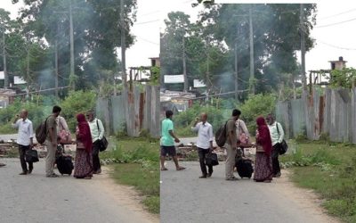 সাজেক ও খাগড়াছড়িতে অবরোধে আটকা কয়েক হাজার পর্যটক