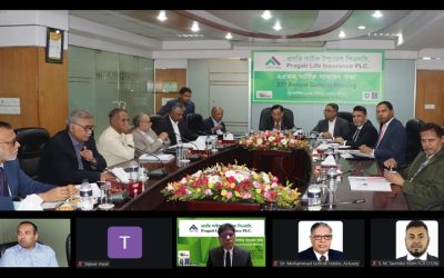 প্রগতি লাইফের ১৫% নগদ লভ্যাংশ অনুমোদন