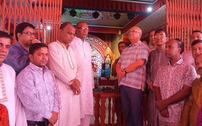 শান্তিপূর্ণভাবে দুর্গাপূজা উদযাপিত হচ্ছে : ফারুক-ই আজম