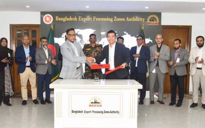 উত্তরা ইপিজেডে ২০ মিলিয়ন ডলার বিনিয়োগ করবে তিয়ানফোর্ড বাংলাদেশ