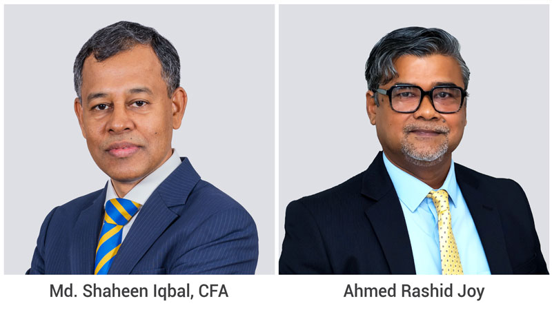 ব্র্যাক ব্যাংকের অ্যাডিশনাল ম্যানেজিং ডিরেক্টর শাহীন ইকবাল ও আহমেদ রশীদ