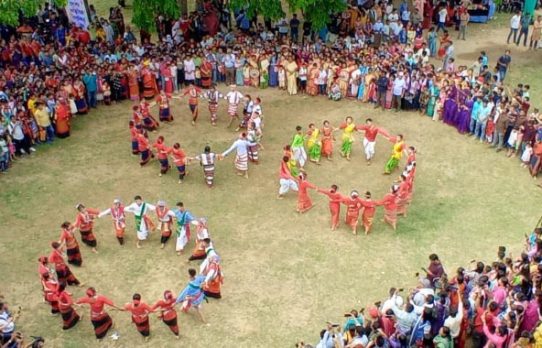 বিজু-সাংগ্রাই-বৈসু উপলক্ষ্যে পাহাড়ে উৎসবের আমেজ