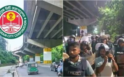 চট্টগ্রামে গ্রাফিতি আঁকতে গিয়ে বাধার মুখে এনসিপির নেতাকর্মীরা, পুলিশের সঙ্গে ধস্তাধস্তি