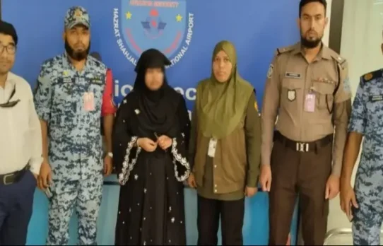 দুবাইফেরত যাত্রীর কাছ থেকে কোটি টাকার সোনা উদ্ধার