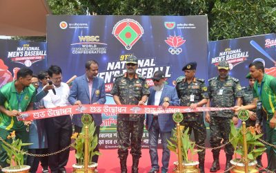৯ম জাতীয় বেসবল টুর্নামেন্ট-২০২৬ এর পর্দা উঠল আনসার ও ভিডিপি একাডেমিতে