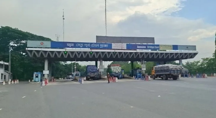 ঈদের ১০ম দিনে যমুনা সেতুতে টোল আদায় ২ কোটি ৭২ লাখ টাকা
