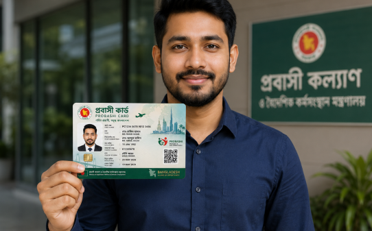 প্রবাসীদের জন্য আসছে ‘প্রবাসী কার্ড’