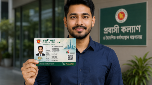 প্রবাসীদের জন্য আসছে ‘প্রবাসী কার্ড’