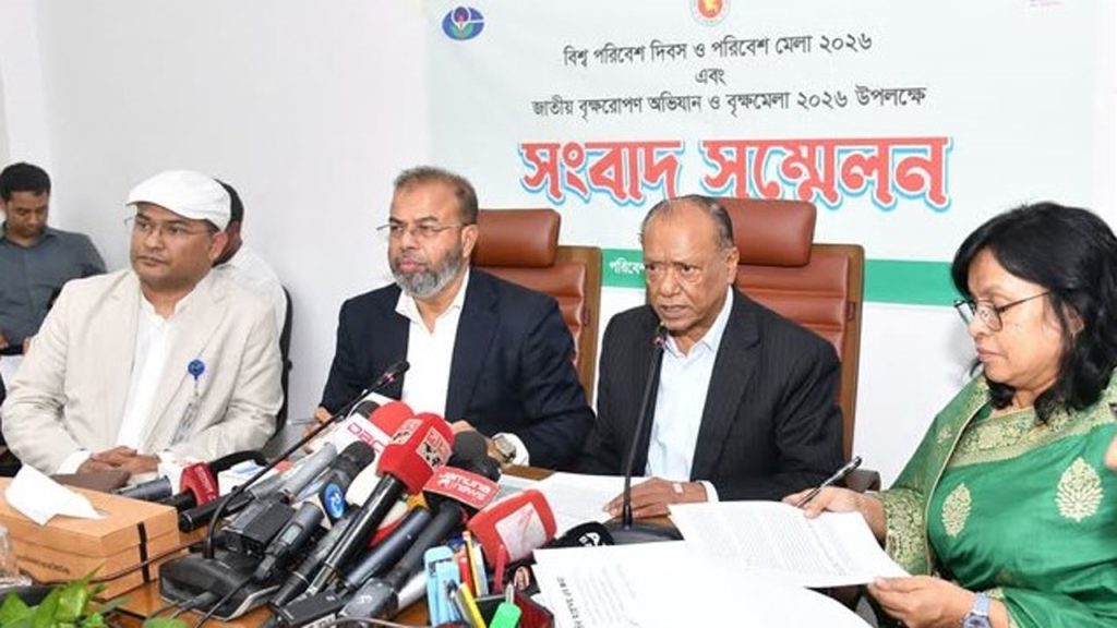প্রধানমন্ত্রী জাতীয় বৃক্ষরোপণ অভিযান ও বৃক্ষমেলা উদ্বোধন করবেন কাল: পরিবেশমন্ত্রী