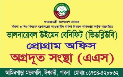ঈশ্বরদীতে অগ্রদূত সংস্থার নতুন অফিসে প্রশিক্ষণ (TOT) কার্যক্রমের উদ্বোধন