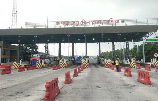 পদ্মা সেতুতে ইটিসির নতুন মাইলফলক, ১০ কোটি টাকা ছাড়াল টোল আদায়