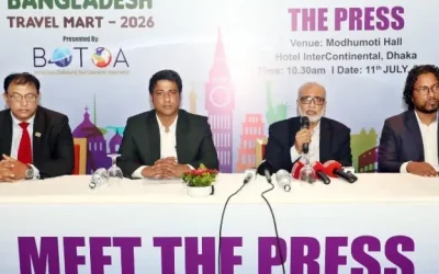 পর্যটন শিল্পের বিকাশে ঢাকায় হতে যাচ্ছে বাংলাদেশ ট্রাভেল মার্ট