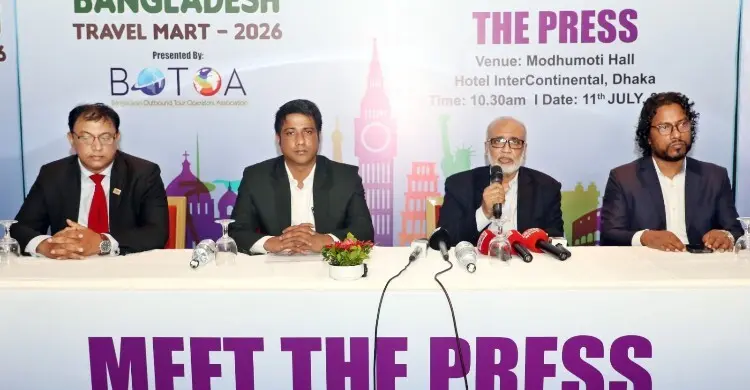 পর্যটন শিল্পের বিকাশে ঢাকায় হতে যাচ্ছে বাংলাদেশ ট্রাভেল মার্ট