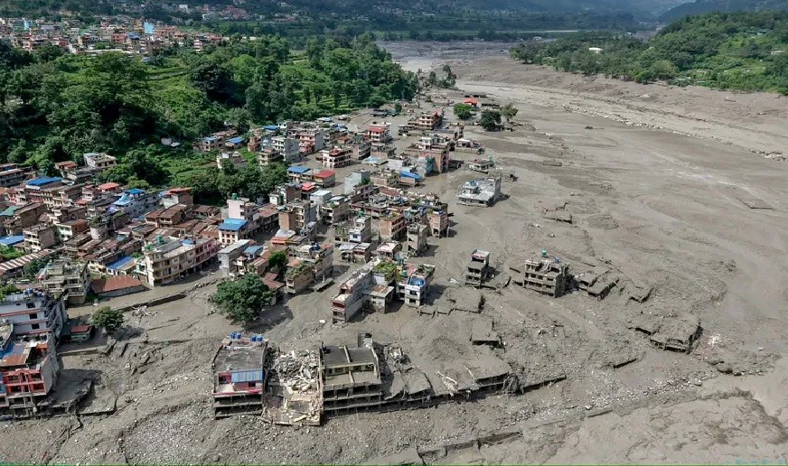 নেপালের বন্যায় মৃতের সংখ্যা বেড়ে ৪৬৯