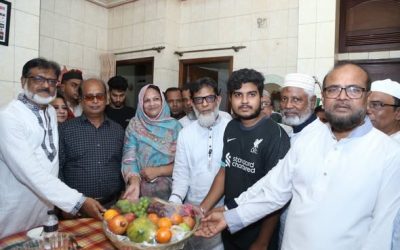 জুলাই ও গুম-খুনের শিকার শহীদ পরিবারের পাশে প্রতিমন্ত্রী হাবিবুর রশিদ