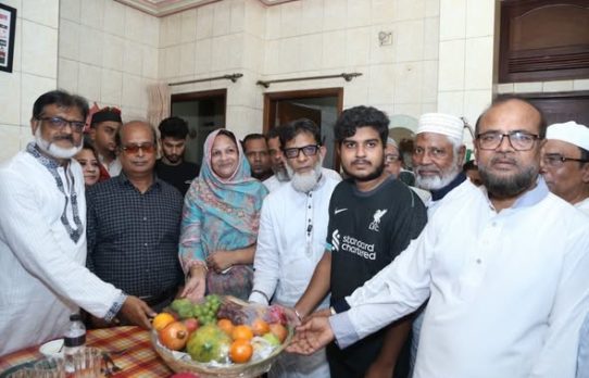 জুলাই ও গুম-খুনের শিকার শহীদ পরিবারের পাশে প্রতিমন্ত্রী হাবিবুর রশিদ
