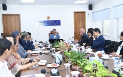 AIIB প্রতিনিধিদলের সঙ্গে যোগাযোগ অবকাঠামো উন্নয়ন নিয়ে আলোচনা
