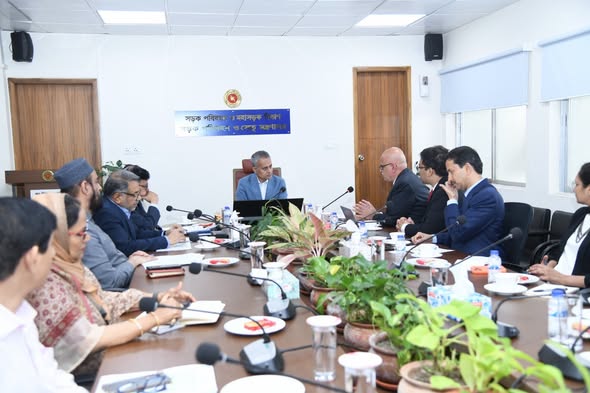 AIIB প্রতিনিধিদলের সঙ্গে যোগাযোগ অবকাঠামো উন্নয়ন নিয়ে আলোচনা