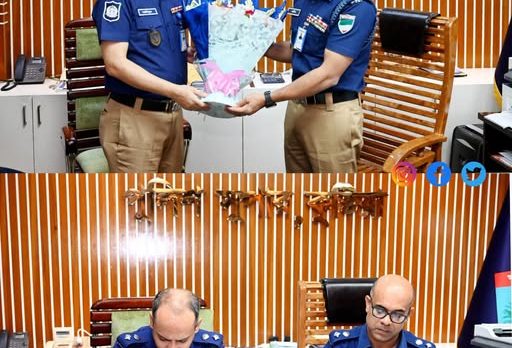 কুষ্টিয়ায় নবাগত পুলিশ সুপার মোঃ আমিনুল ইসলামের যোগদান ও দায়িত্বভার গ্রহণ