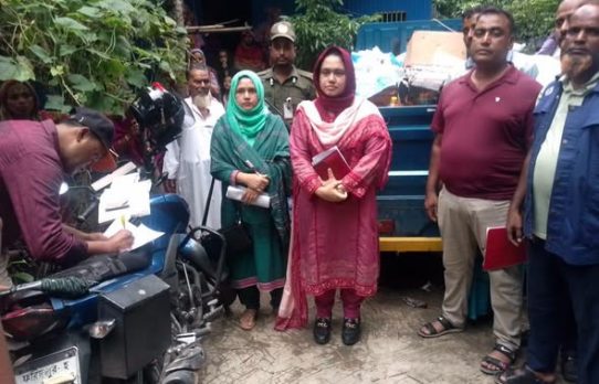 নকল পণ্য ও অনুমোদনহীন চিকিৎসার বিরুদ্ধে শরীয়তপুরে অভিযান