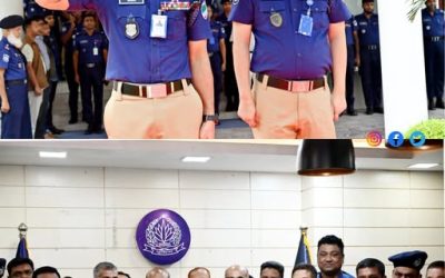 ভালোবাসা ও সম্মাননায় বিদায় নিলেন কুষ্টিয়ার পুলিশ সুপার মোহাম্মদ জসীম উদ্দিন