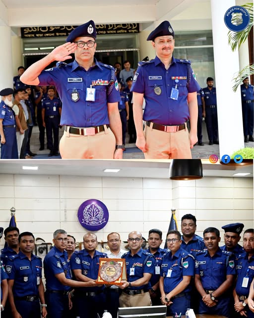 ভালোবাসা ও সম্মাননায় বিদায় নিলেন কুষ্টিয়ার পুলিশ সুপার মোহাম্মদ জসীম উদ্দিন
