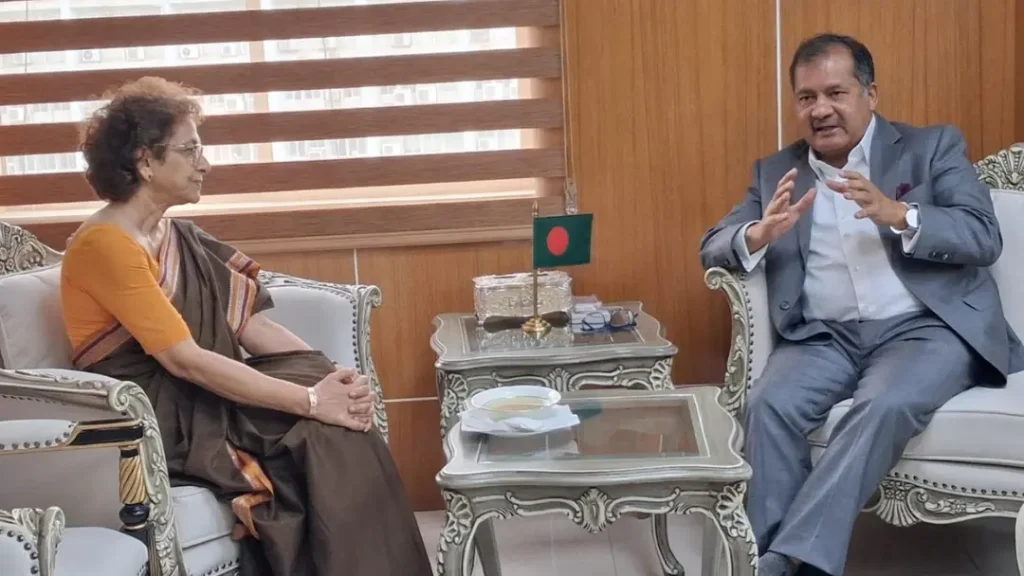 তথ্যমন্ত্রীর সঙ্গে জাতিসংঘে বাংলাদেশের মনোনীত স্থায়ী প্রতিনিধির সাক্ষাৎ