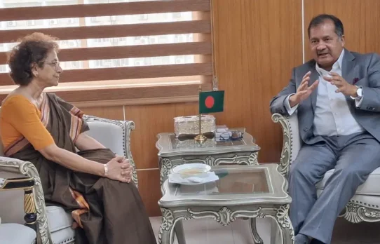 তথ্যমন্ত্রীর সঙ্গে জাতিসংঘে বাংলাদেশের মনোনীত স্থায়ী প্রতিনিধির সাক্ষাৎ