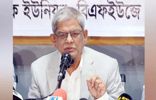 বিরোধী দলকে সঙ্গে নিয়ে সংসদে রাজনৈতিক সংকটের সমাধান আসবে : মির্জা ফখরুল