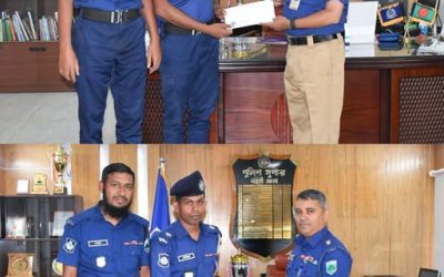 সাজাপ্রাপ্ত আসামি গ্রেপ্তারে সাফল্য, এএসআই তৌহিদুল ইসলামকে সম্মাননা