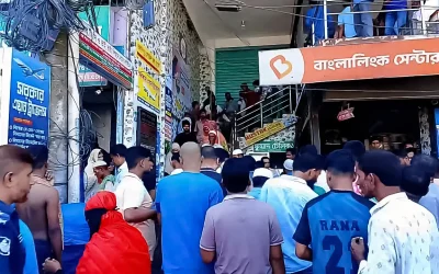 নির্মাণকাজের সময় বিদ্যুৎস্পৃষ্ট হয়ে ২ শ্রমিকের মৃত্যু