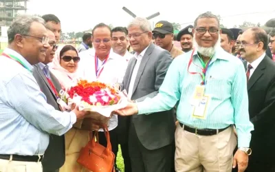 রাষ্ট্রপতি হিসেবে প্রথমবার ঠাকুরগাঁওয়ে মির্জা ফখরুল ইসলাম আলমগীর