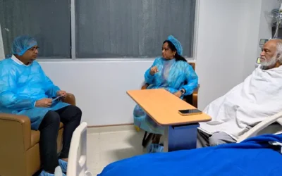মঈন খানকে দেখতে হাসপাতালে প্রতিমন্ত্রী মীর শাহে আলম