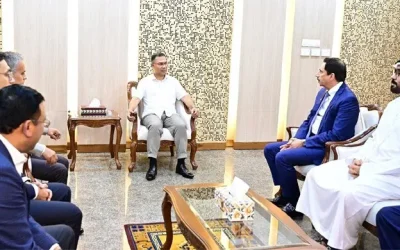 প্রধানমন্ত্রীর সঙ্গে ডিপি ওয়ার্ল্ড চেয়ারম্যানের সাক্ষাৎ