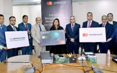 দেশে অফশোর ব্যাংকিং ডেবিট কার্ড চালু করল পূবালী ব্যাংক ও মাস্টারকার্ড