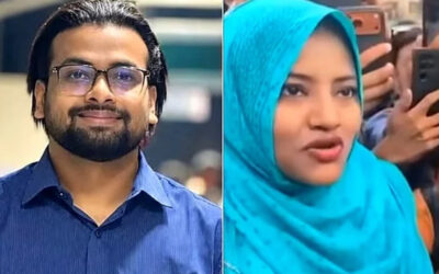 রবীন্দ্রনাথের গ্রাফিতিতে চুনকালি : আয়াস ও রিমি রিমান্ড শেষে কারাগারে